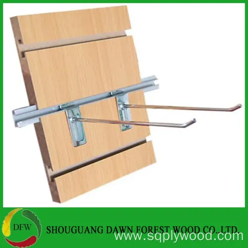 Glossy Melamine Surface Slot MDF